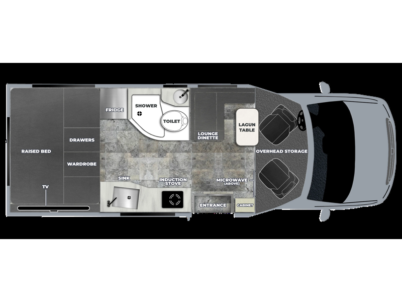 2025 Pleasure-Way Plateau XLRB Std. Model - New Class B for sale by Fretz RV in Souderton, Pennsylvania