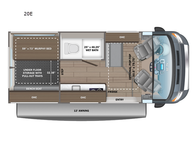 2025 Jayco Swift 20E - New Class B For Sale by Fretz RV in Souderton, Pennsylvania