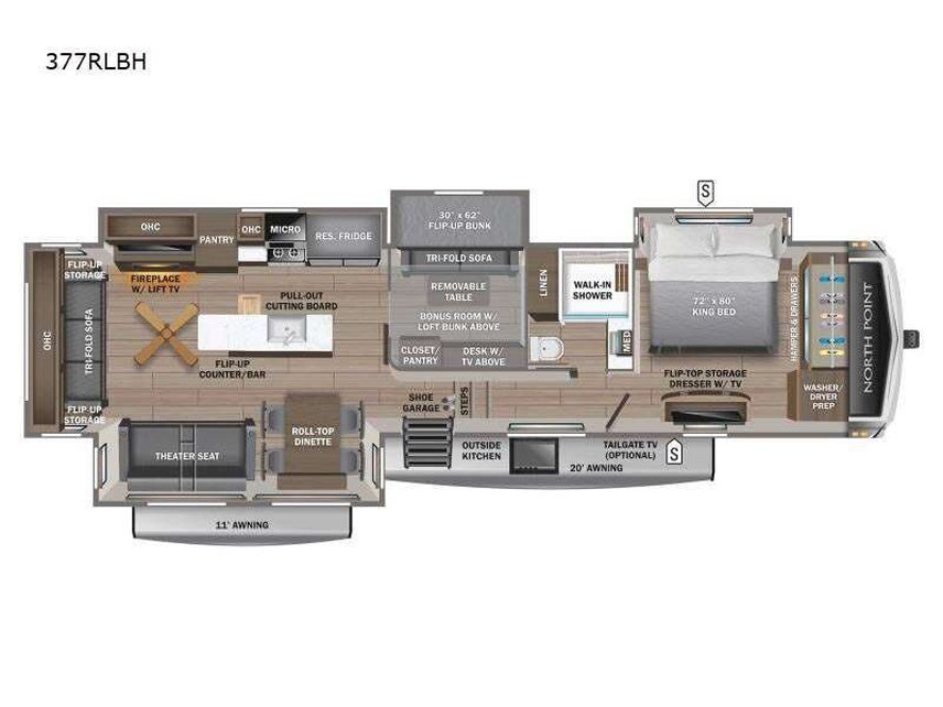 New 2026 Jayco North Point 377RLBH available in Souderton, Pennsylvania