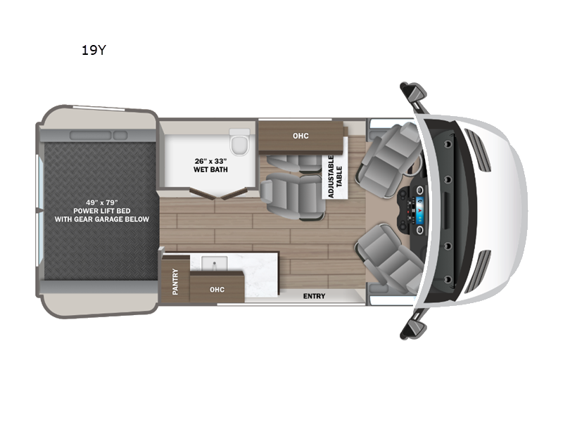 2026 Jayco Terrain 19Y - New Class B For Sale by Fretz RV in Souderton, Pennsylvania