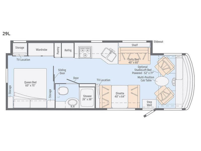 2019 Winnebago Intent 29L - Used Class A for sale by Fretz RV in Souderton, Pennsylvania
