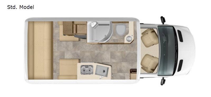 2020 Pleasure-Way Plateau XLTS Std. Model - Used Class B For Sale by Fretz RV in Souderton, Pennsylvania