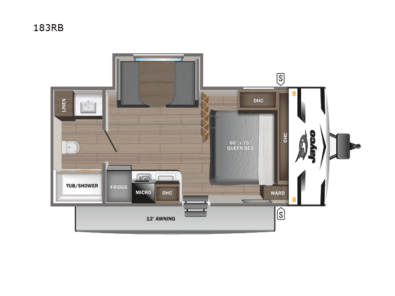 2024 Jayco Jay Flight SLX 183RB - Used Travel Trailer For Sale by Fretz RV in Souderton, Pennsylvania features Slideout