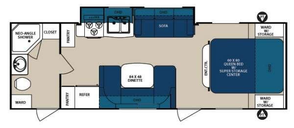 2013 Forest River Surveyor Sport SP 275 - Used Travel Trailer for sale by Fretz RV in Souderton, Pennsylvania