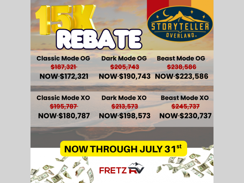 2025 Storyteller Overland DARKMODE XO by Storyteller Overland from Fretz RV in Souderton, Pennsylvania