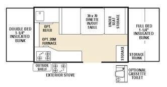 1999 Viking Saga 1906 ST - Used Popup For Sale by Fretz RV in Souderton, Pennsylvania