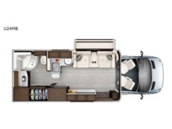 2019 Leisure Travel Unity U24MB - Used Class B for sale by Fretz RV in Souderton, Pennsylvania