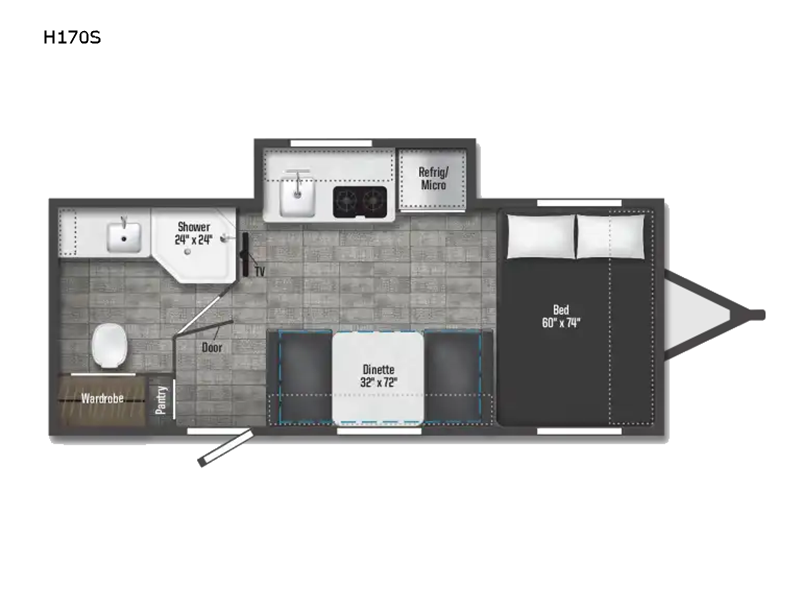2022 Winnebago Hike H170S - Used Travel Trailer for sale by Fretz RV in Souderton, Pennsylvania