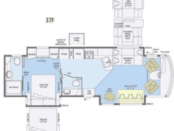 2014 Winnebago Adventurer 37F - Used Class A for sale by Fretz RV in Souderton, Pennsylvania