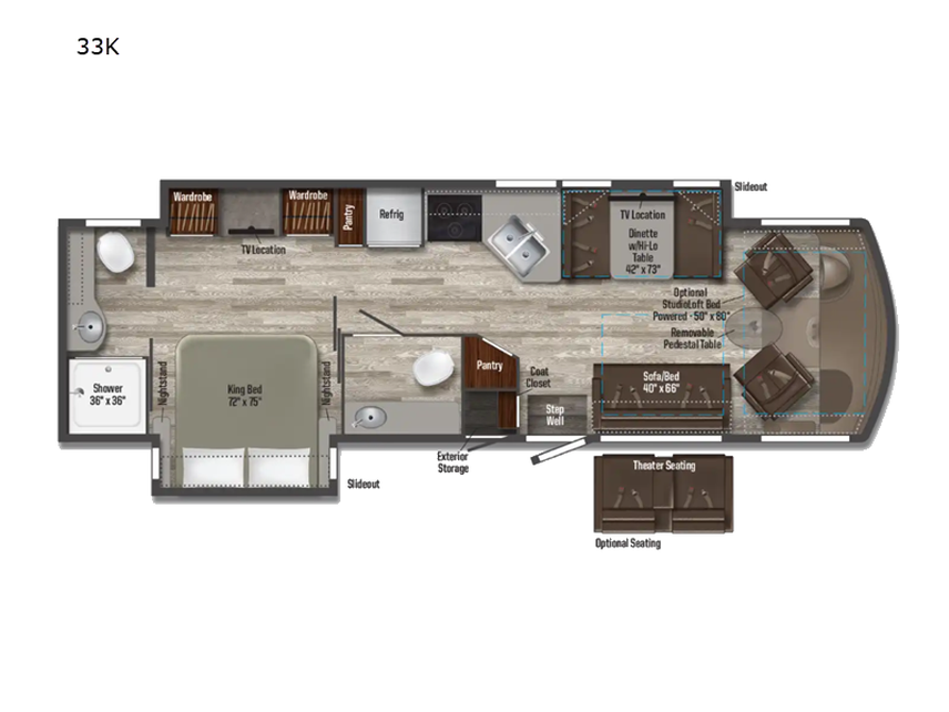 New 2026 Winnebago Sunstar 33K available in Souderton, Pennsylvania