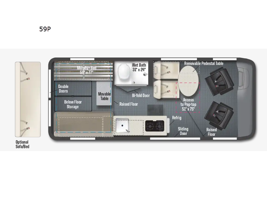 New 2026 Winnebago Solis 59P available in Souderton, Pennsylvania