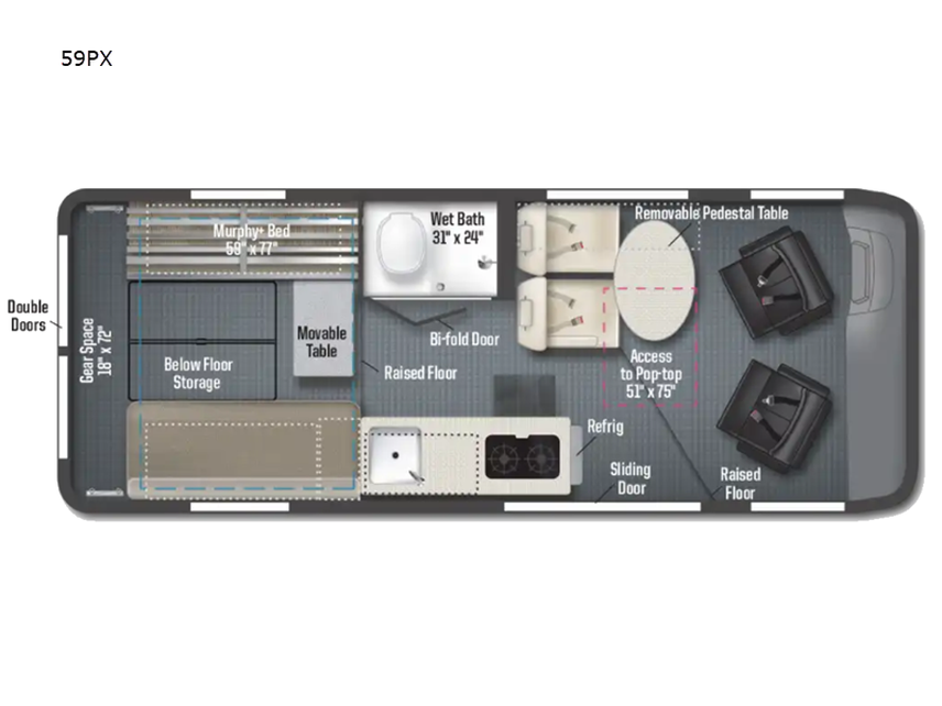 New 2026 Winnebago Solis 59PX available in Souderton, Pennsylvania