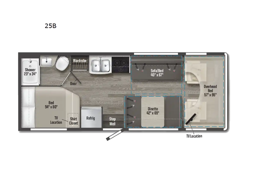 New 2026 Winnebago Spirit 25B available in Souderton, Pennsylvania
