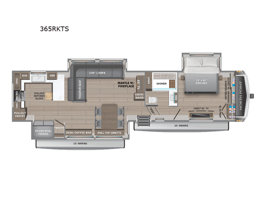 New 2026 Jayco North Point 365RKTS available in Souderton, Pennsylvania