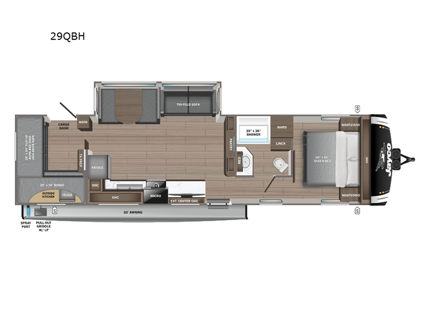 New 2026 Jayco Jay Feather 29QBH available in Souderton, Pennsylvania