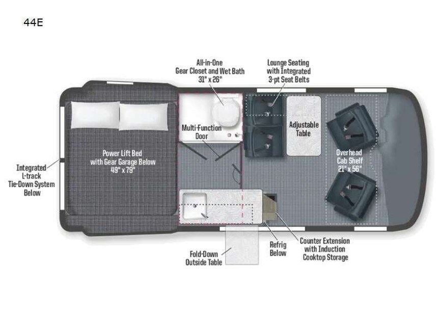 New 2026 Winnebago Revel 44E available in Souderton, Pennsylvania