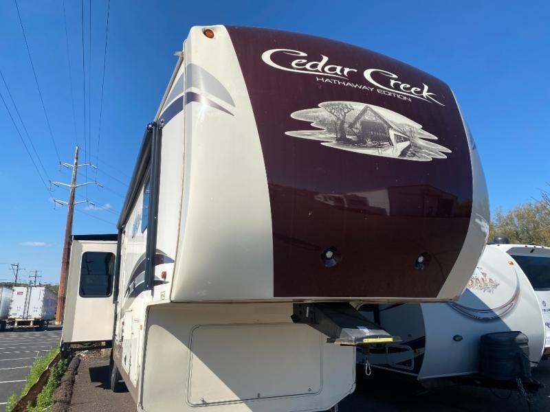 2018 Cedar Creek Hathaway Edition 36CK2 by Forest River from Fretz RV in Souderton, Pennsylvania
