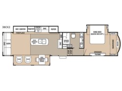 2018 Forest River Cedar Creek Hathaway Edition 36CK2 - Used Fifth Wheel for sale by Fretz RV in Souderton, Pennsylvania