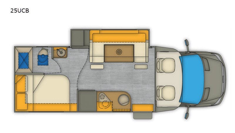 2019 Renegade RV Vienna 25UCB - Used Class B For Sale by Fretz RV in Souderton, Pennsylvania features Slideout