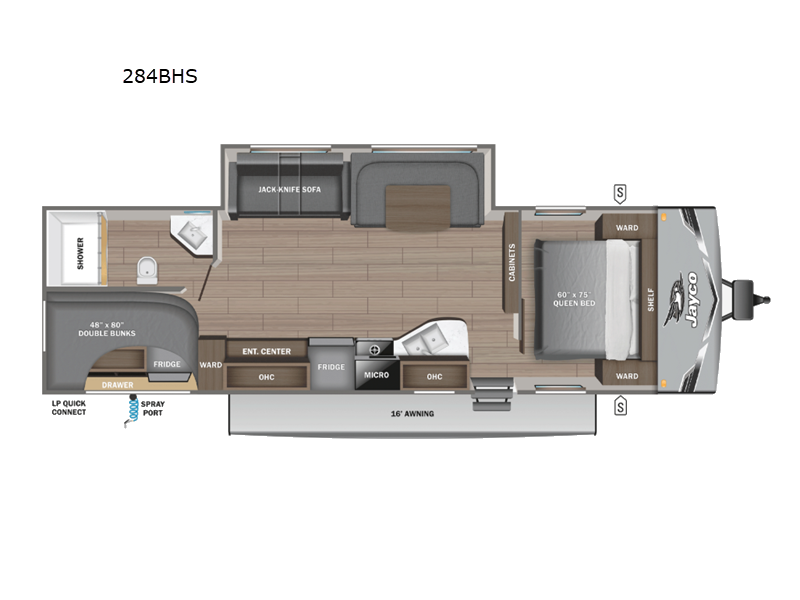 2026 Jayco Jay Flight SLX 284BHS - New Travel Trailer for sale by Fretz RV in Souderton, Pennsylvania