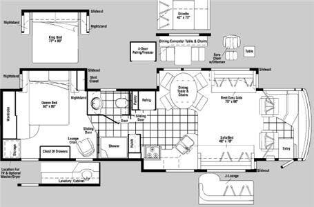 2006 Winnebago Vectra 40 KD - Used Class A For Sale by Fretz RV in Souderton, Pennsylvania features Slideout
