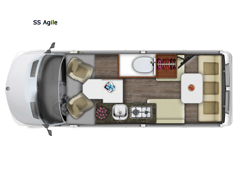 2023 Roadtrek Roadtrek SS Agile - Used Class B for sale by Fretz RV in Souderton, Pennsylvania