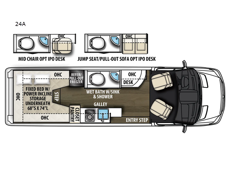 2026 Coachmen Galleria 24A - New Class B for sale by Fretz RV in Souderton, Pennsylvania