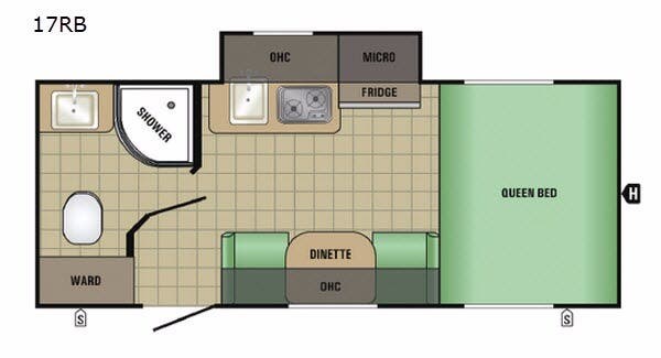 2017 Starcraft Satellite 17RB - Used Travel Trailer for sale by Fretz RV in Souderton, Pennsylvania