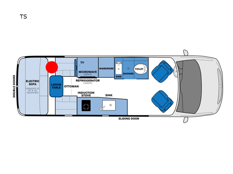 2022 Pleasure-Way Plateau TS - Used Class B For Sale by Fretz RV in Souderton, Pennsylvania