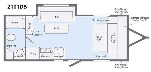 2014 Winnebago Minnie 2101 DS
