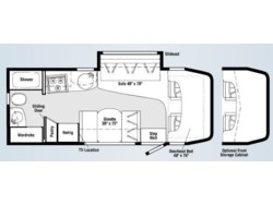 2008 Winnebago View 24H - Used Class C for sale by Fretz RV in Souderton, Pennsylvania