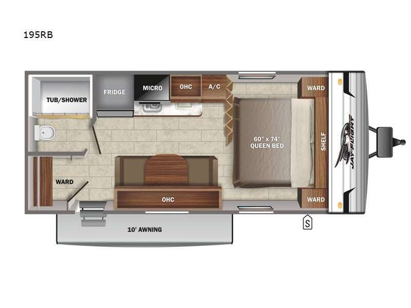 2022 Jayco Jay Flight SLX 7 195RB - Used Travel Trailer for sale by Fretz RV in Souderton, Pennsylvania