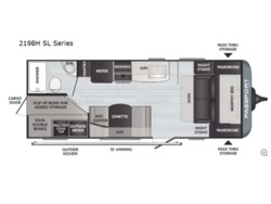 2021 Keystone Passport 219BH SL Series - Used Travel Trailer for sale by Fretz RV in Souderton, Pennsylvania