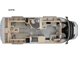 2026 Leisure Travel Unity U24TB - New Class B for sale by Fretz RV in Souderton, Pennsylvania