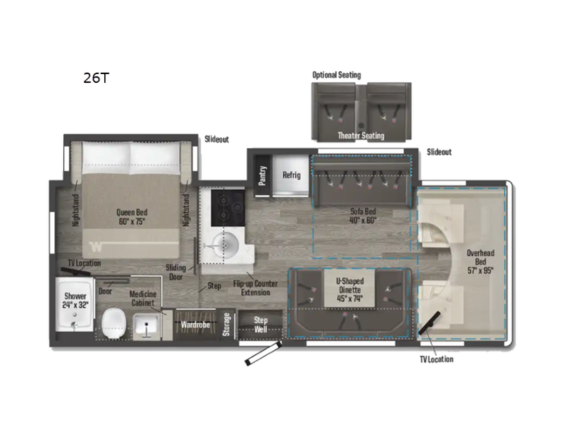 2026 Winnebago Spirit 26T