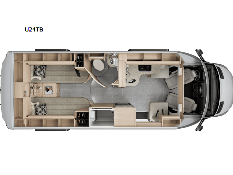 2026 Leisure Travel Unity U24TB - New Class B for sale by Fretz RV in Souderton, Pennsylvania