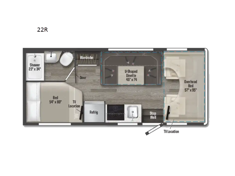 2026 Winnebago Spirit 22R