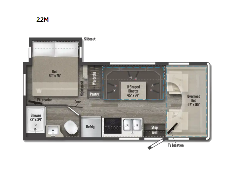 2026 Winnebago Spirit 22M
