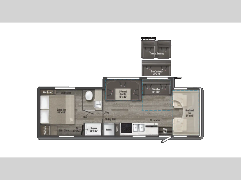 2026 Winnebago Spirit 31K - New Class C For Sale by Fretz RV in Souderton, Pennsylvania features Slideout