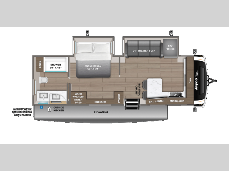 2026 Eagle HT 265FKDS by Jayco from Fretz RV in Souderton, Pennsylvania