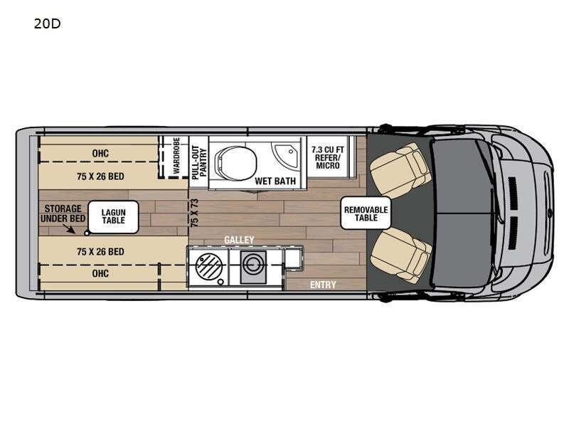 2023 Coachmen Nova 20D - Used Class B for sale by Fretz RV in Souderton, Pennsylvania