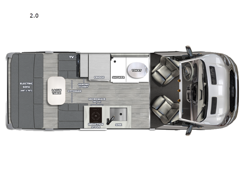 2026 Pleasure-Way Ontour 2.0 - New Class B for sale by Fretz RV in Souderton, Pennsylvania