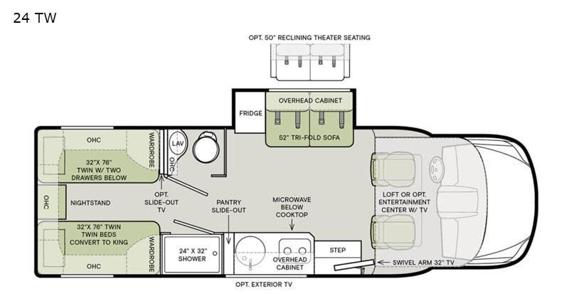 2020 Tiffin Wayfarer MTRH. - Used Class C For Sale by Fretz RV in Souderton, Pennsylvania features Slideout