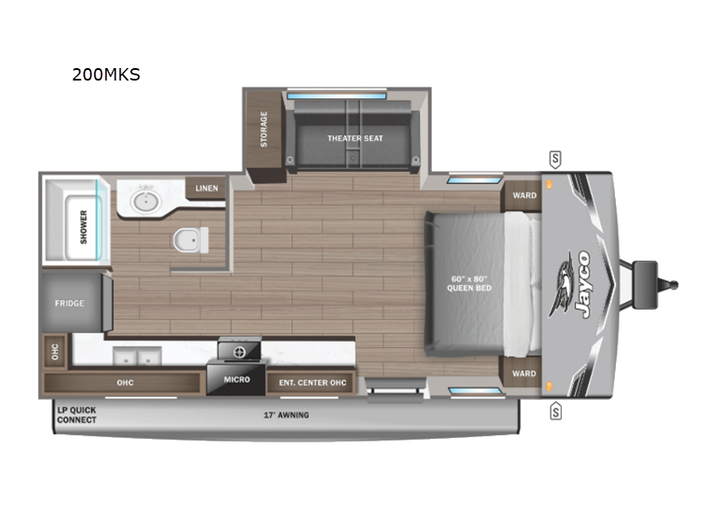 2026 Jayco Jay Flight SLX 200MKS - New Travel Trailer For Sale by Fretz RV in Souderton, Pennsylvania