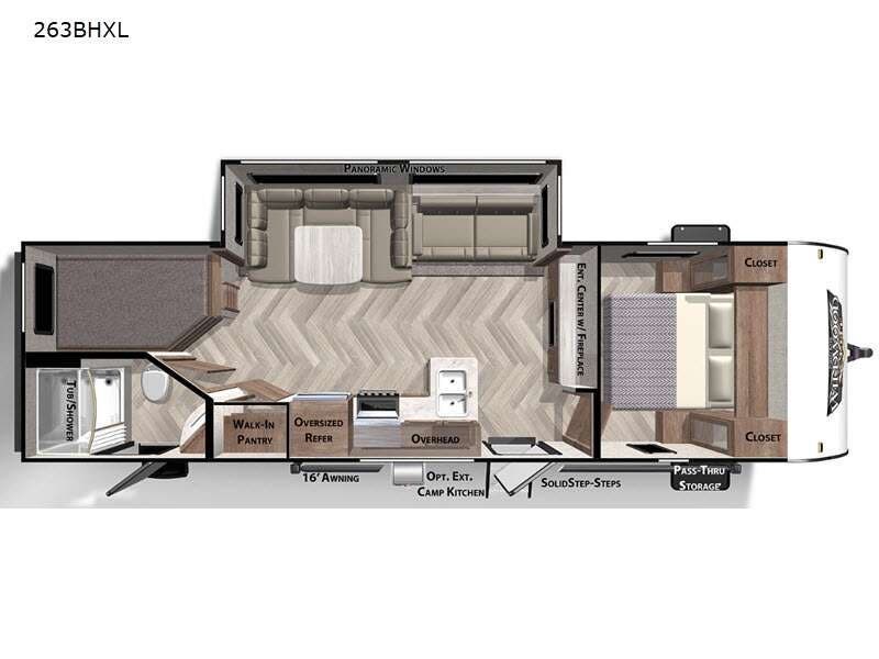 2022 Forest River Wildwood X-Lite 263BHXL - Used Travel Trailer for sale by Fretz RV in Souderton, Pennsylvania