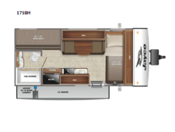 2022 Jayco Jay Feather Micro 171BH - Used Travel Trailer for sale by Fretz RV in Souderton, Pennsylvania