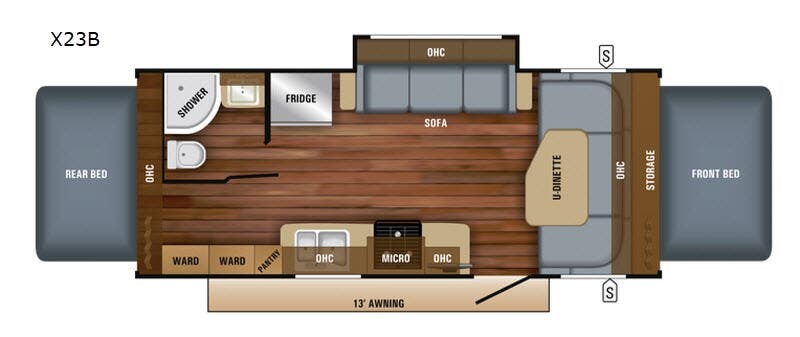 2018 Jayco Jay Feather X23B - Used Travel Trailer for sale by Fretz RV in Souderton, Pennsylvania