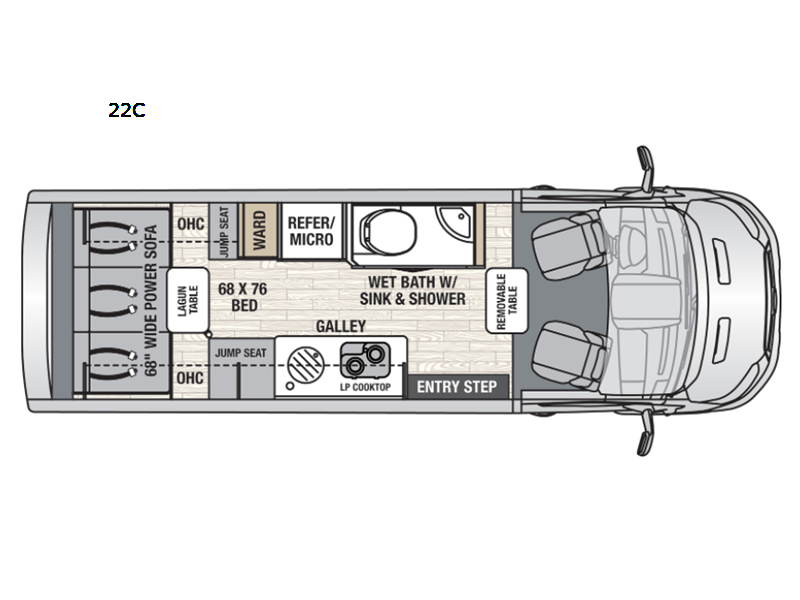 2023 Coachmen Beyond 22C AWD - Used Class B For Sale by Fretz RV in Souderton, Pennsylvania