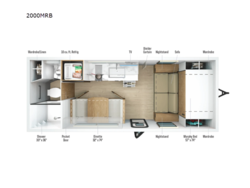 2026 Winnebago Micro Minnie 2000MRB - New Travel Trailer for sale by Fretz RV in Souderton, Pennsylvania