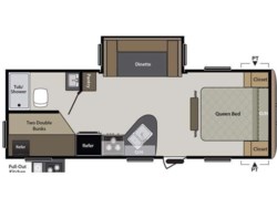 2015 Keystone Springdale 240BHWE - Used Travel Trailer for sale by Fretz RV in Souderton, Pennsylvania
